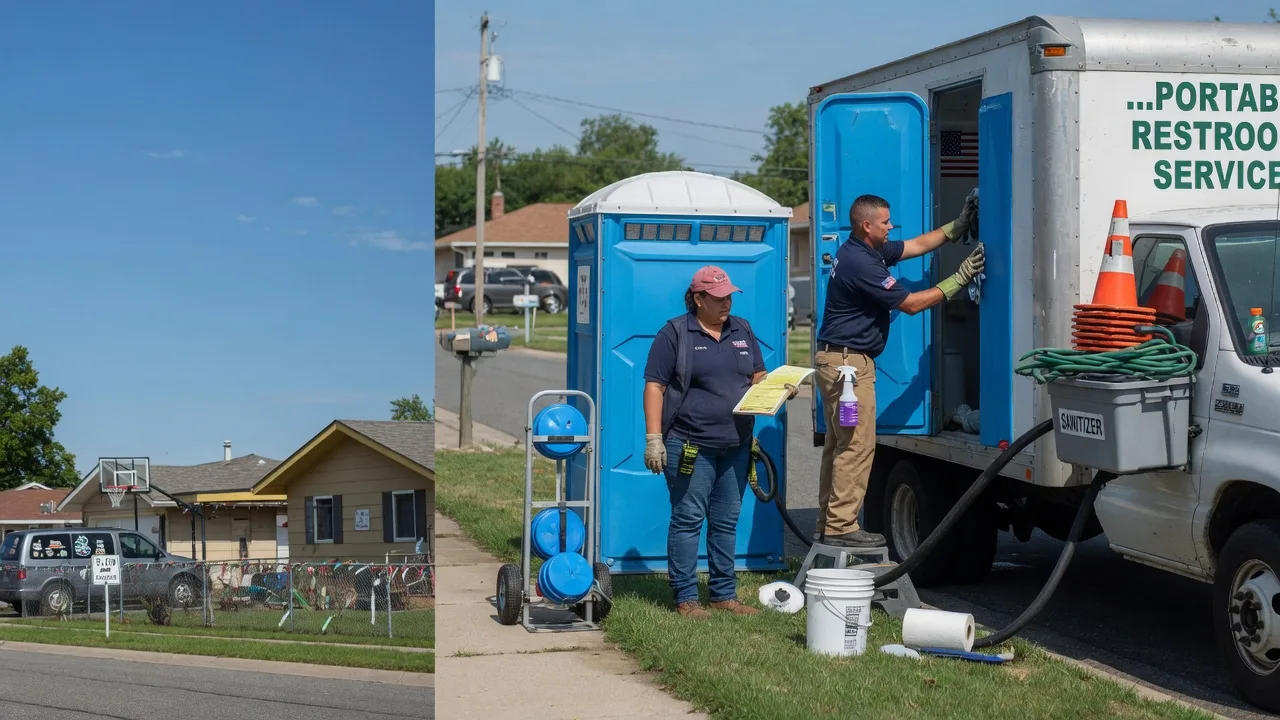 Portable Toilet Rental in Bourbon, MO near me